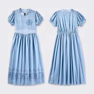 Beetlejuice x Target Astrid Dress W/ Tulle Skirt & Puff Sleeves, 4/5T, NWOT